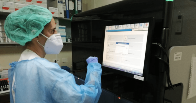 Imagen de archivo de unas pruebas de diagnóstico de viruela del mono / TA